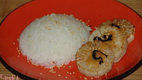 стейки из дайкона