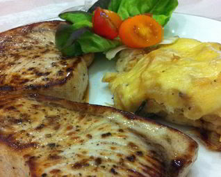 Стейки из рыбы-меч