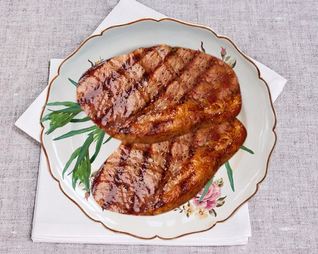 Свиной стейк классический