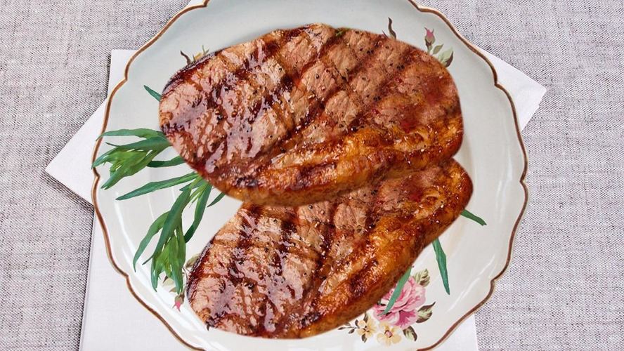 Рецепт свиного стейка классического