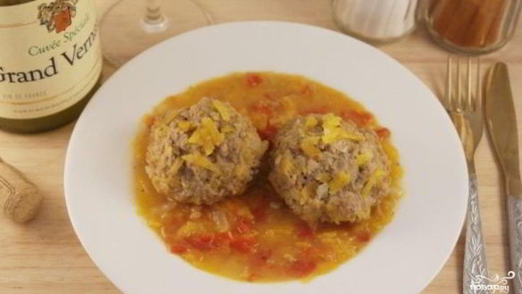 Рецепт Диетических тефтелей из говядины