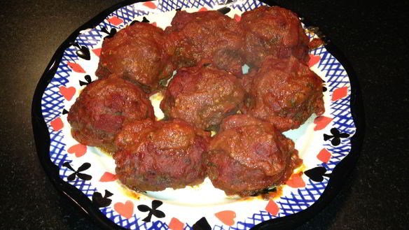 Рецепт Мясных тефтелей с томатным соусом