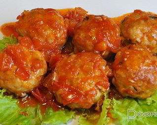 Острые тефтельки в томатном соусе