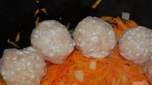 тефтели ежики