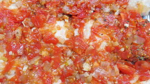 тефтели из индейки с моцареллой в томатном соусе