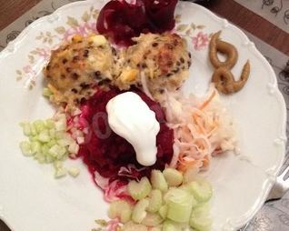 Тефтели куриные с чечевицей