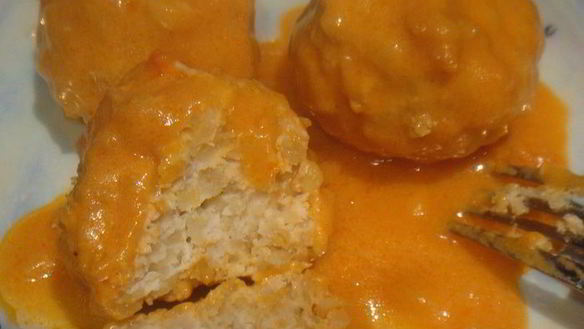 Рецепт Тефтелей с булгуром в сливочно-томатном соусе