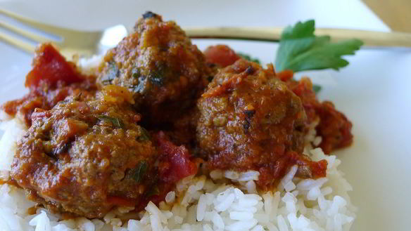 Рецепт Тефтелей с рисом в духовке