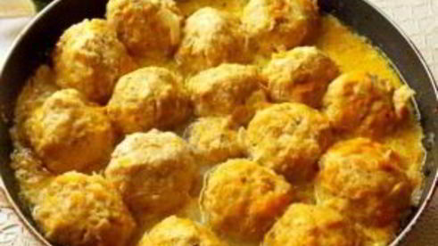 тефтели с тыквой