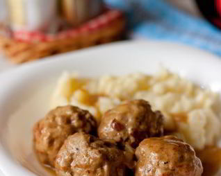 Тефтели с яблоком