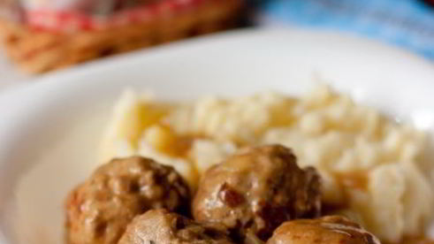 тефтели с яблоком