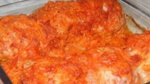 тефтели в овощном соусе