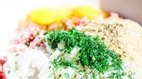 тефтели в сливочно-грибном соусе