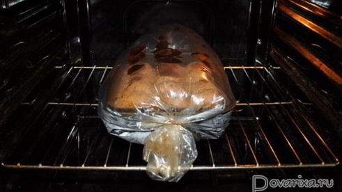 тефтели, запеченные в рукаве