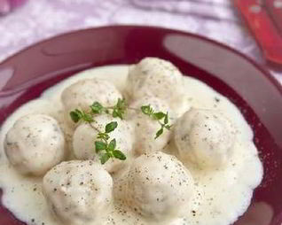 Тефтельки в сливочном соусе