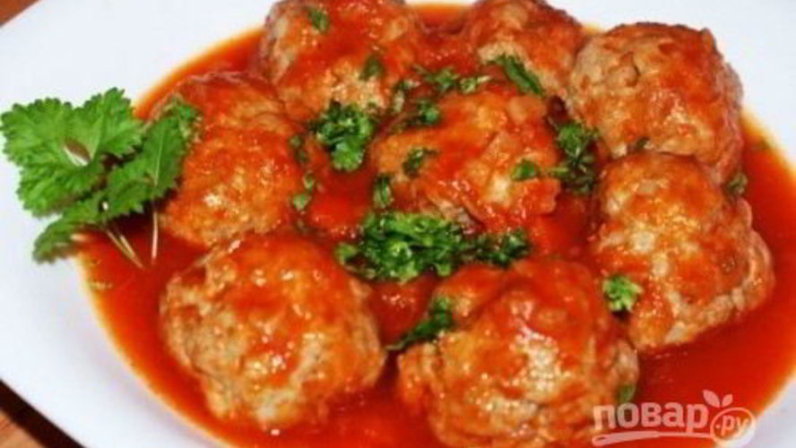 Рецепт вкусных тефтелей с подливкой