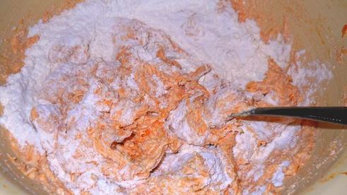 тыквенные ньокки на пару