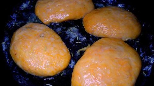 тыквенные ньокки на пару