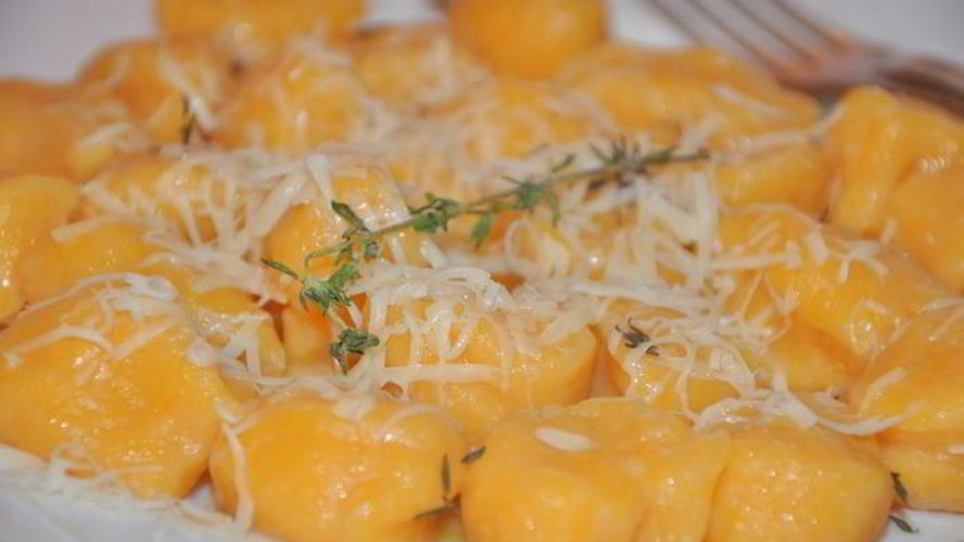 Рецепт тыквенных ньокков