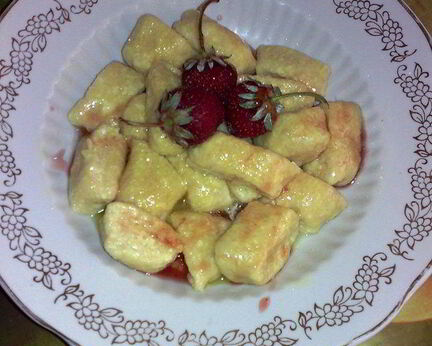 Ленивые Вареники из пряженого творога