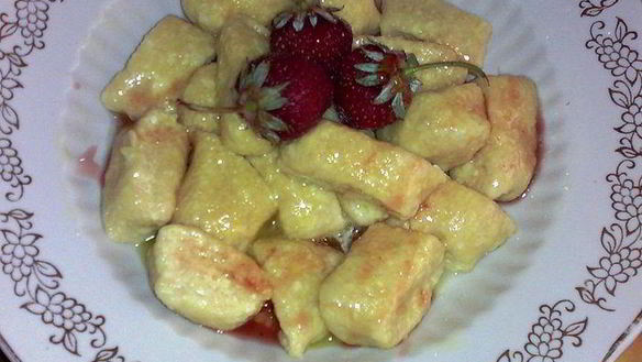 Рецепт Ленивых Вареников из пряженого творога