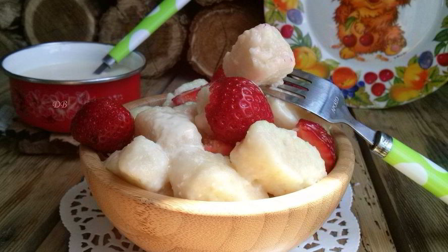 Рецепт ленивых вареников из творога