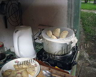 Паровые вареники