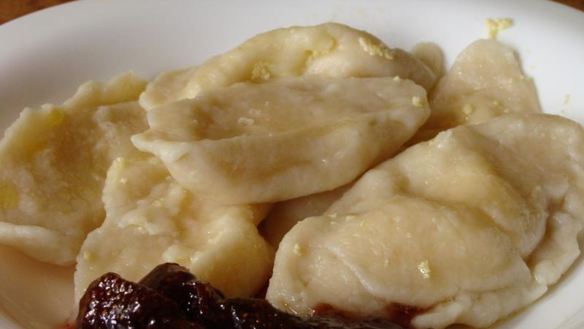 Рецепт Пышных вареников с творогом на молоке