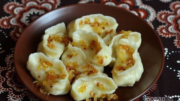 Рецепт Украинских вареников с картошкой