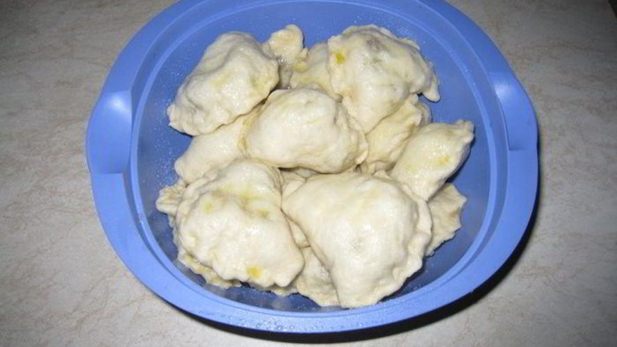 Рецепт вареников дрожжевых на пару