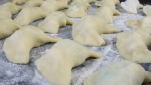 вареники на кефире с творогом