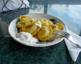 Вареники на пару на кефире