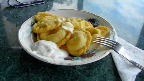 вареники на пару на кефире