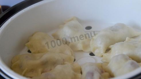 вареники на пару в мультиварке с вишнями