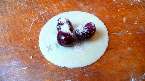 вареники на воде с вишней постные