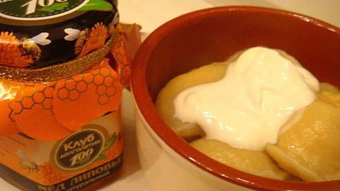 вареники на заварном тесте с сюрпризами в двух начинках