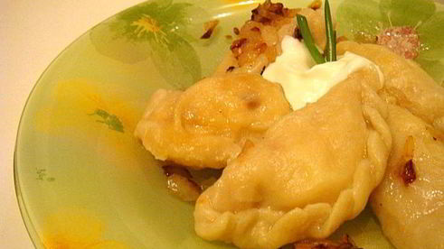 вареники на заварном тесте с сюрпризами в двух начинках