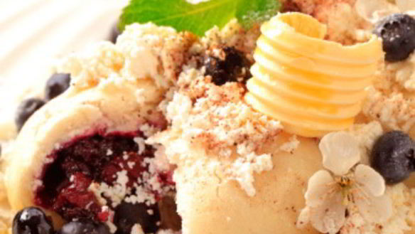 Рецепт Вареников с черникой