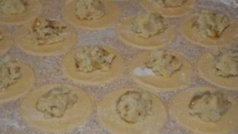 вареники с капустой и картошкой