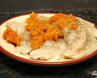 Вареники с капустой