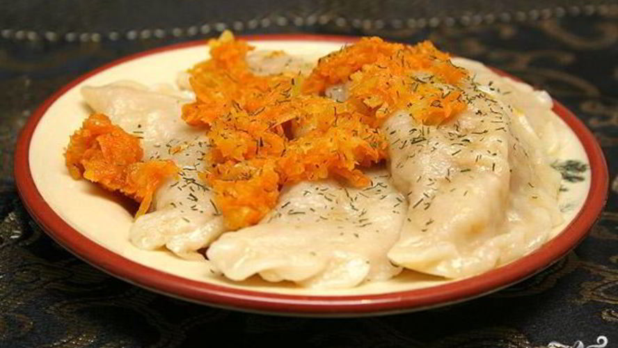 Рецепт вареников с капустой