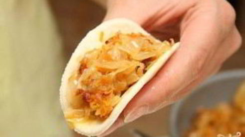 вареники с капустой