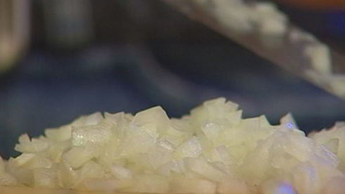 вареники с картофелем, беконом и укропом