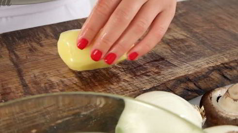 вареники с картошкой и грибами