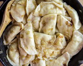 Вареники с картошкой и квашеной капустой