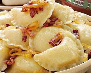 Вареники с картошкой и луком