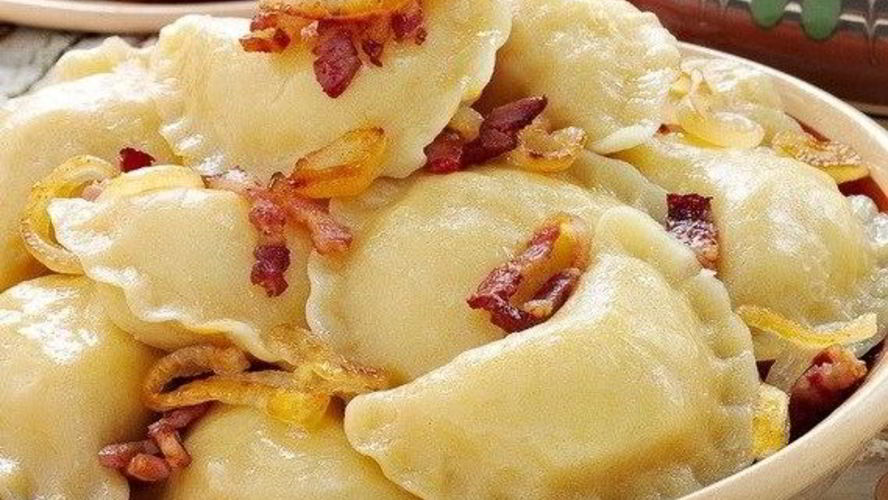 Рецепт вареников с картошкой и луком