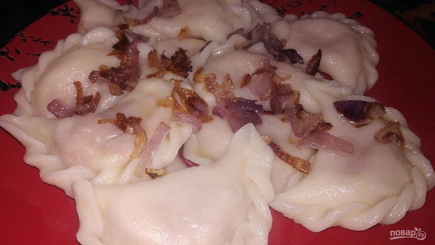 Рецепт вареников с квашенной капустой