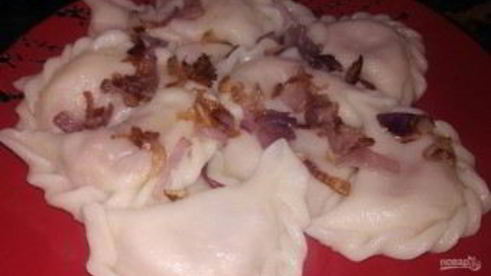 вареники с квашенной капустой