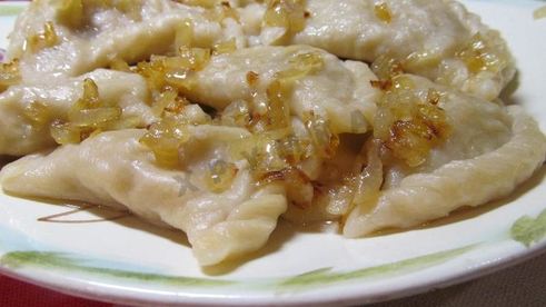 вареники с квашеной капустой постные